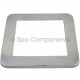 Trim plate - stainless