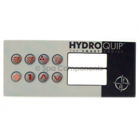 Hydroquip 8 button overlay