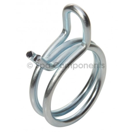 Spring steel pipe clamp for 1/4" pipe (Ozone)