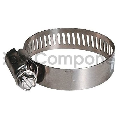 Spring steel pipe clamp for 3/4 pipe