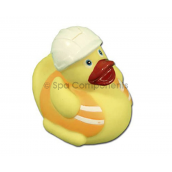 Construction Worker Floating Rubber Duck