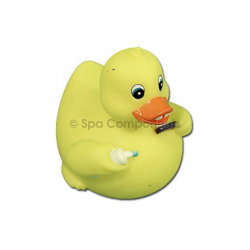 Pearly White Floating Rubber Duck