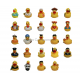 x24 Career Floating Rubber Ducks