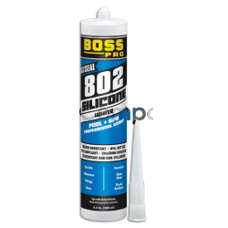 BOSS® 802 ACETOXY CURE SILICONE GENERAL PURPOSE ADHESIVE