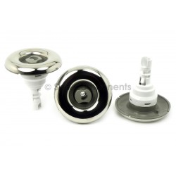 Waterway Poly Storm, Large face, Stainless, Roto