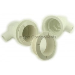 Poly Jet wall fitting (standard length)