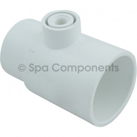 2" Spigot x 2" S x 3/8" Air Bleed
