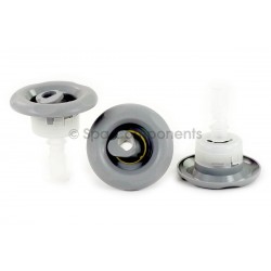 Cyclone, Luxury, Adjustable Swirl, Emerald Cut, Dark Grey