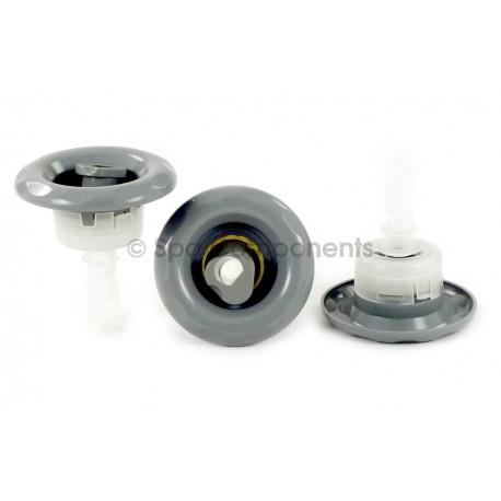 Cyclone, Luxury, Adjustable Swirl, Diamond Cut, Dark Grey