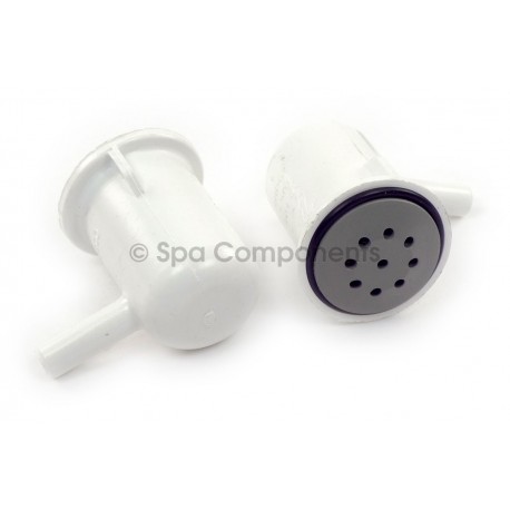 Waterway air injector - 3/8" elbow style
