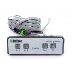 Auxiliary control panel 4 button
