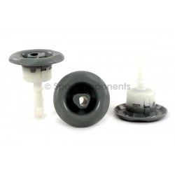 Cyclone Micro Adjustable Swirl, Emerald Cut, Grey