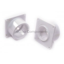 Praher socket end for 2" gate valve