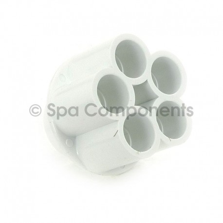 WATER MANIFOLD : 1-1/2" SOC X5 1/2" SOC PORTS