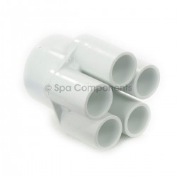 WATER MANIFOLD : 2" SOC X5 3/4" SOC PORTS