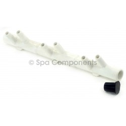 Air manifold : 2-4-6 - (6) 3/4" SB x (6) 3/8" SB PORTS