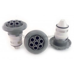 Waterway Poly Jet, Textured plastic, Massage, 5 Scallops