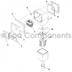 Trim Plate - plastic NLA