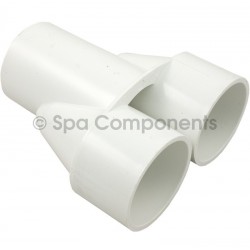 Manifold Wye - 1"S x 3/4"S x 3/4"S