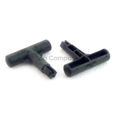 Waterway cluster jet wrench