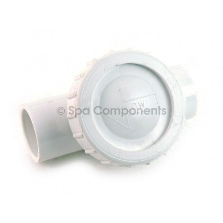 Flapper check valve 1" Soc x 1" Soc Tee