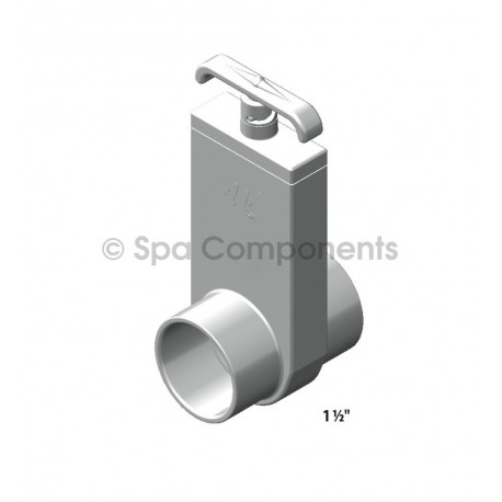 1-1/2" Gate Valve Spg x Spg