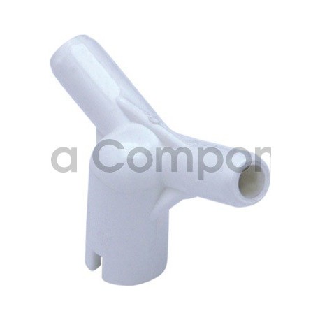 WYE 3/8" B (2) x 3/8" S