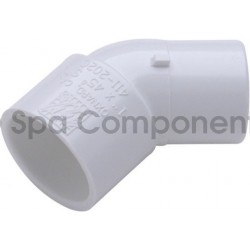 45° Street Elbow 1" S x 1" SPG