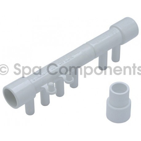 1/2" S x 1/2" S x (6) 3/8" SB