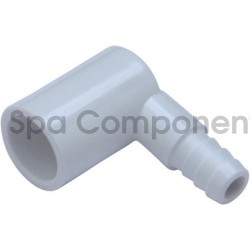 Adaptor 90° 1/2" SPG x 3/8" RB