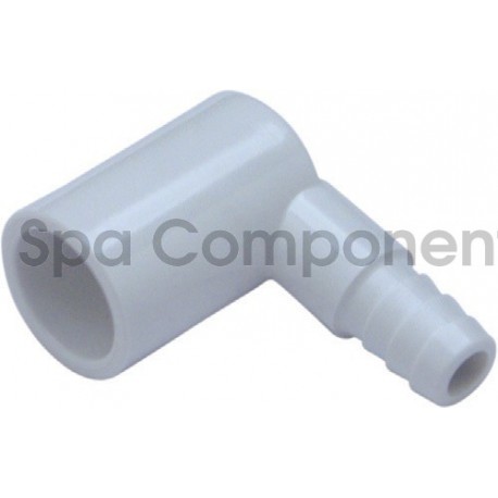 Adaptor 90° 1/2" SPG x 3/8" RB