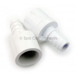 Barb Adaptor 1/2" Straight SPG x 3/8" RB