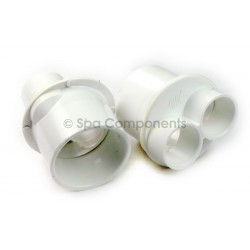WATER MANIFOLD : 1-1/1"2 S X2 3/4" S
