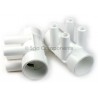WATER MANIFOLD : 1-1/2" SOC X 1-1/2" SOC X (4) 3/4" SMOOTH BARBS