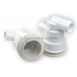 Poly Jet body 3/4" S x 1/2" S / 1" SPG