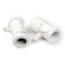 Ozone Cluster Jet Body (Straight) 1/2" S / 1" SPG x 3/8" RB