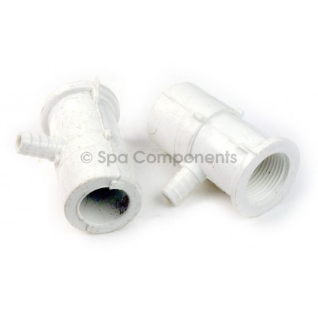 Ozone Cluster Jet Body (Straight) 1/2" S / 1" SPG x 3/8" RB