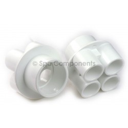 WATER MANIFOLD : 1-1/2" SOC X (4) 3/4" SOCKET PORTS