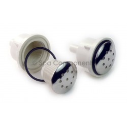Air injector 3/8 barb - stainless