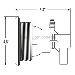 Power Storm Jet Body 3/4" S x 3/8" SB