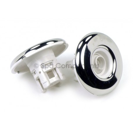 Waterway Adjustable Mini Jet - Stainless, Adjustable Nozzle