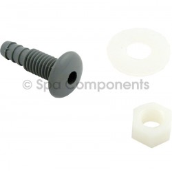 Waterway button air injector