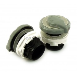 Air control - Waterway 1" TruSeal stainless (Short body)