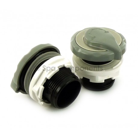 Air control - Waterway 1" TruSeal stainless