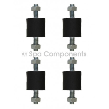 Rubber mounts for all pumps