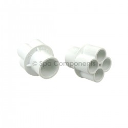 WATER MANIFOLD : 1" S X4 1/2" S