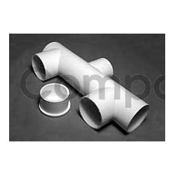 Skim filter manifold tee