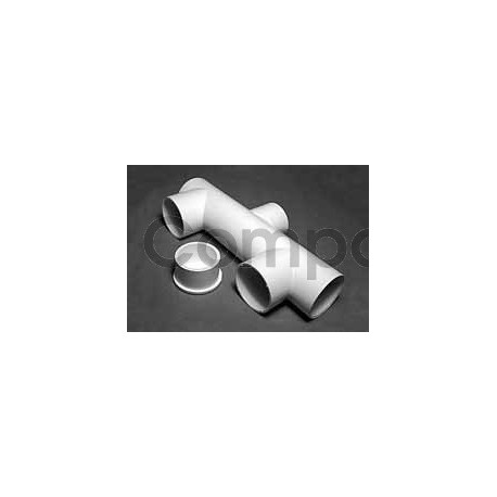 Skim filter manifold tee