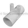 Water Manifold : 2" SPG x 2" SPG X (2) 3/4" SMOOTH BARBS