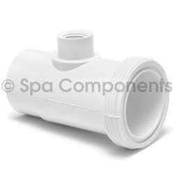 Waterway Tailpiece, 2in. Buttress x 2 SPG with 1-1/2Fpt